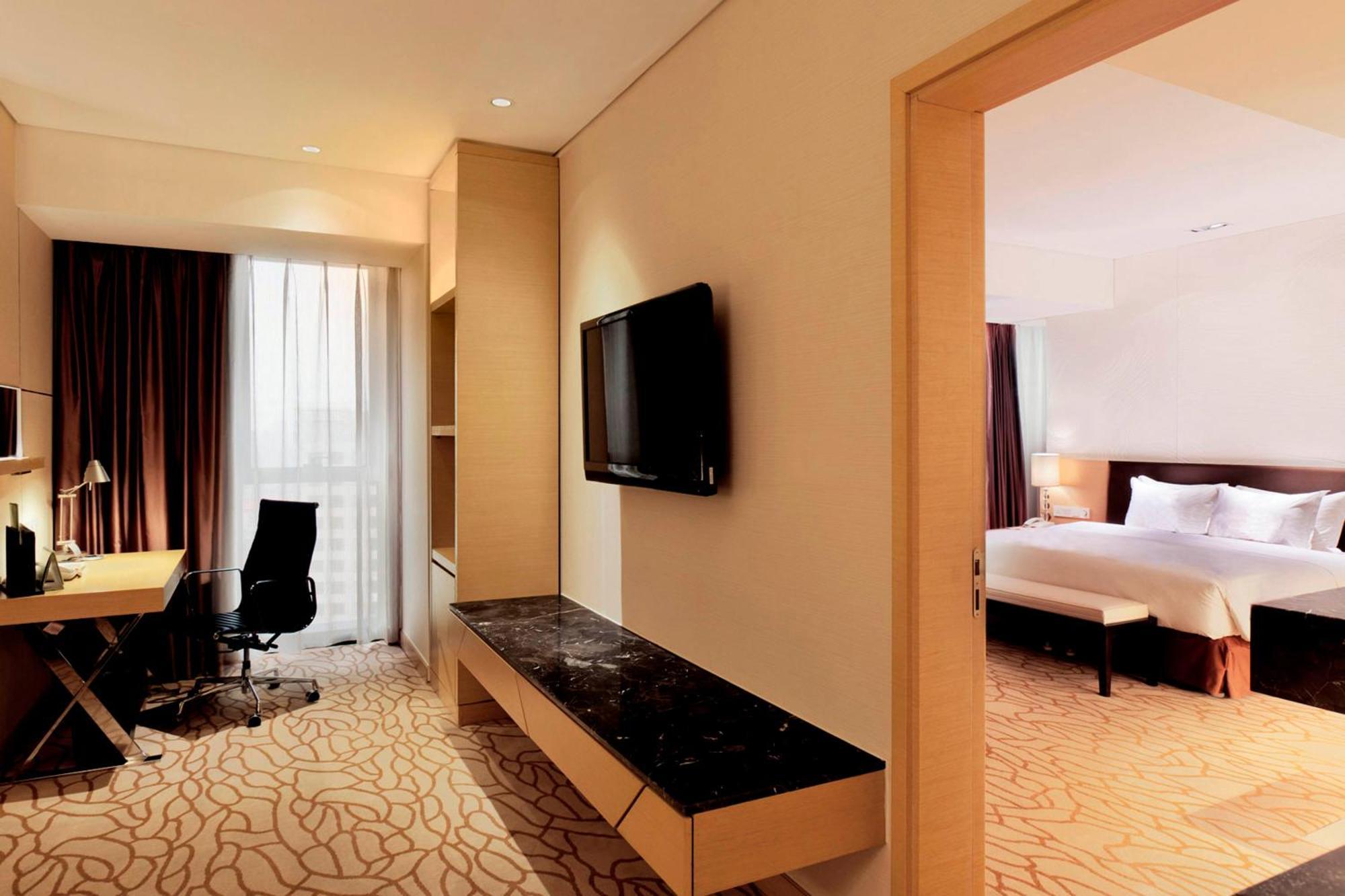 Radisson Hotel Tianjin Aqua City Exterior foto